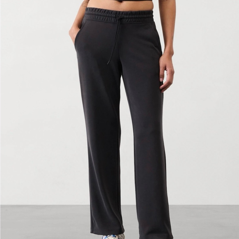 ATHLETA SEASOFT MID RISE STRAIGHT PANT